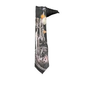 Ralph Marlin Harley Davidson The Leading Edge Motorcycle Vintage Novelty Necktie